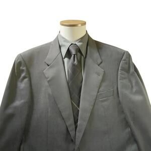 Hickey-Freeman Boardroom Sport Coat Men 40 R Navy Blue 100% Pure Cashmere Jacket